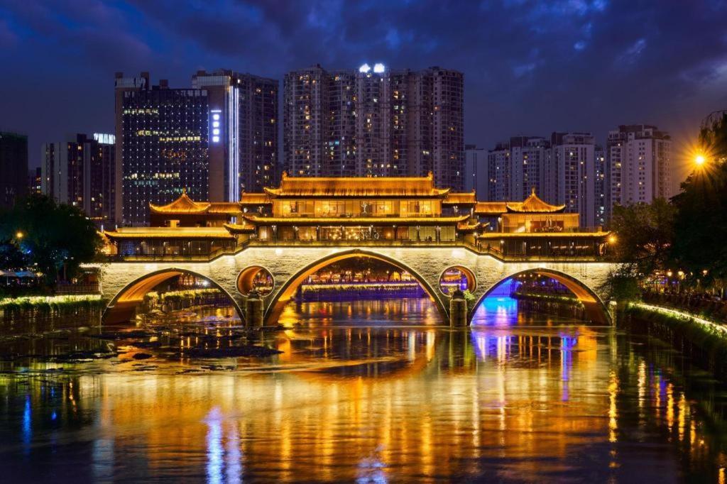 7 Days Inn Chengdu Sichuan University South Railway Station Exteriör bild